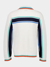 Casablanca Off-White Crochet Tennis Shacket