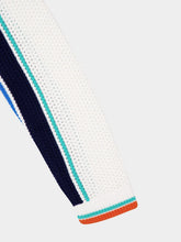 Casablanca Off-White Crochet Tennis Shacket
