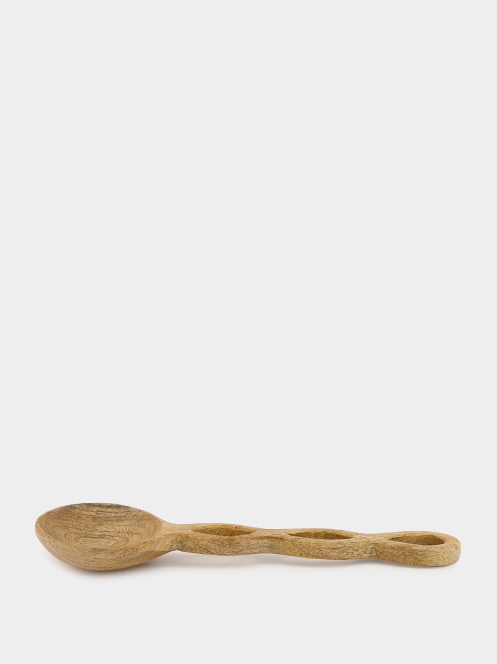 Carved Wooden Serving Spoon