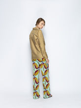 Paula Mira Aquageo Jacquard Pants with Drawstring
