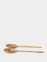 Madam Stoltz Wooden Salad Set