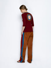 Paula Dalila Caramel Café Suede Drawstring Pants