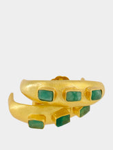 FENOMENA Gold Fura Hoop Earrings