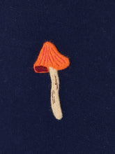 Olympia Le-Tan Open Your Mind Navy Clutch