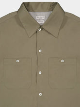Brunello Cucinelli Khaki Green Long-Sleeve Cotton Shirt