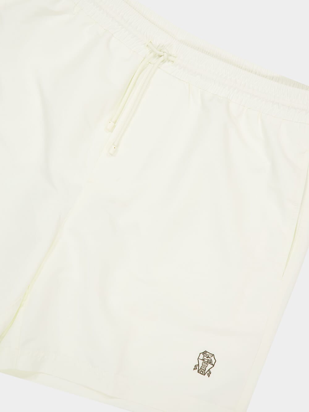 White Swim Shorts