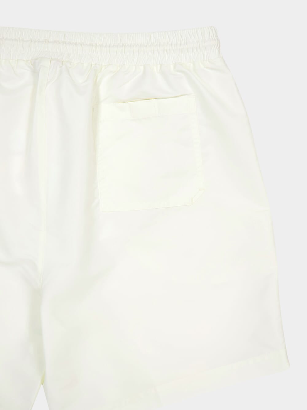 White Swim Shorts