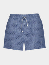 Brunello Cucinelli Pacific Geometric Swim Shorts