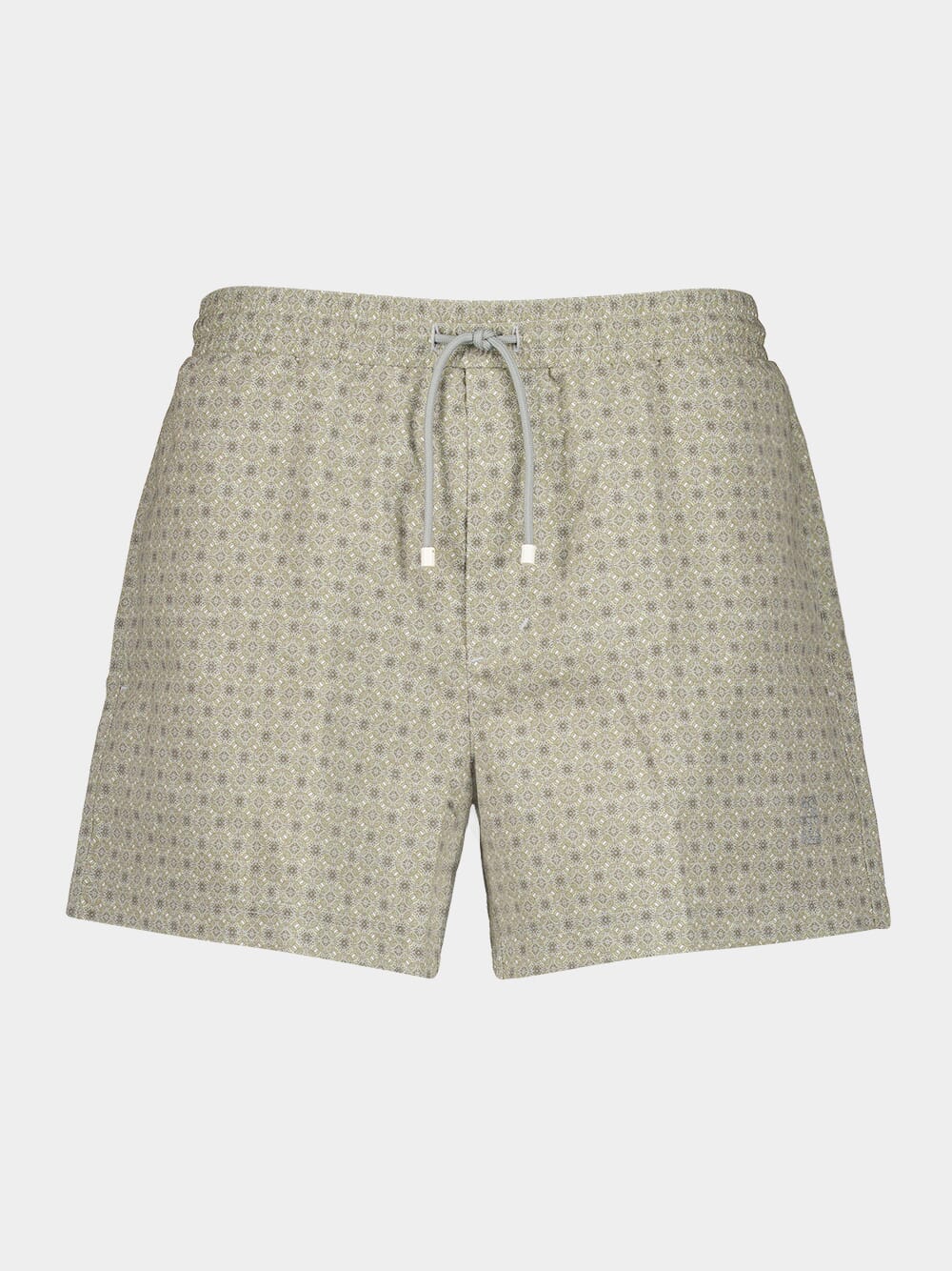 Sage Geometric Swim Shorts