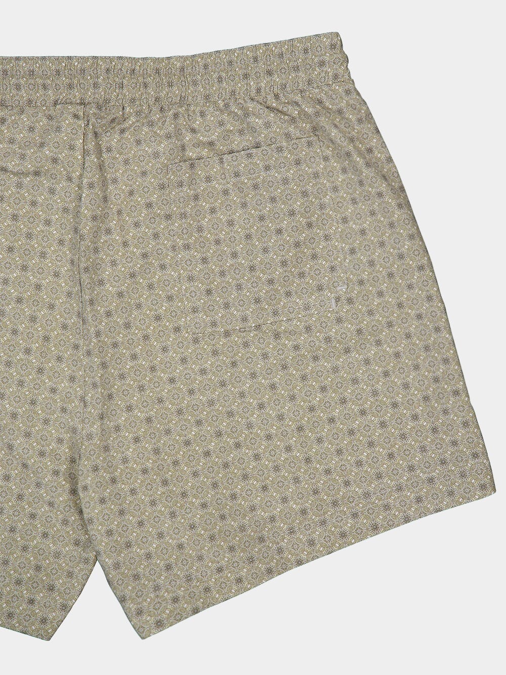 Sage Geometric Swim Shorts