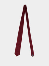 Brunello Cucinelli Dark Red Silk Tie