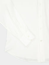Brunello Cucinelli White Cotton and Lyocell Shirt