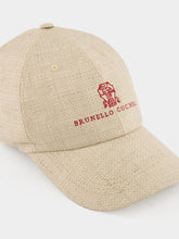 Brunello Cucinelli Beige Hopsack Baseball Cap