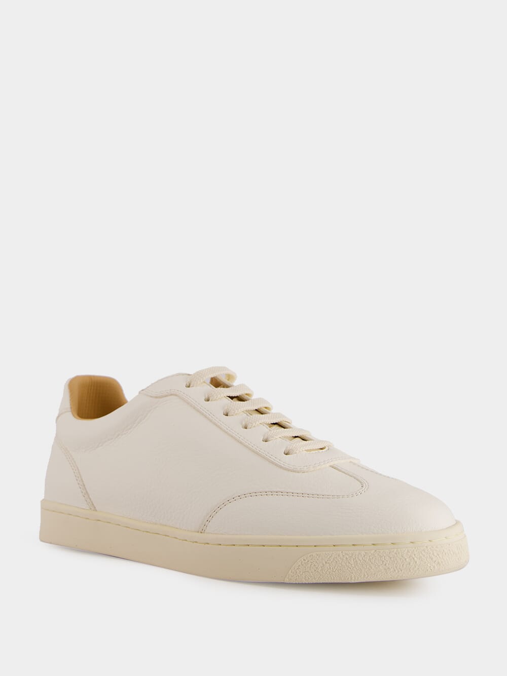 Deerskin Sneakers with Natural Rubber Sole