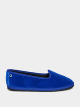 Piedaterre Modigliani Flats in Cobalt Blue Velvet