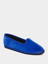 Piedaterre Modigliani Flats in Cobalt Blue Velvet