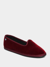 Piedaterre Modigliani Burgundy Slippers