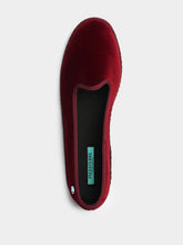 Piedaterre Modigliani Burgundy Slippers