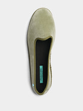 Piedaterre Modigliani Flats in Sage Green Velvet