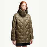 Moncler
Olive Green Lombi Quilted Down Jacket | Article - Fashion Clinic