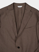 Boglioli Brown Virgin Wool Two-Button Blazer