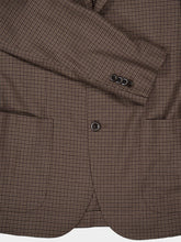 Boglioli Brown Virgin Wool Two-Button Blazer