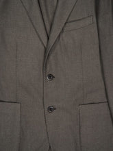Boglioli Grey Single-Breasted Cashmere Blazer