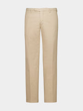 Boglioli Beige Cotton Two-Piece Suit