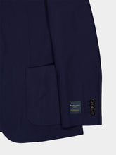 Boglioli Navy Blue Virgin Wool 2-Button Suit