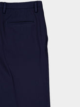 Boglioli Navy Blue Virgin Wool 2-Button Suit