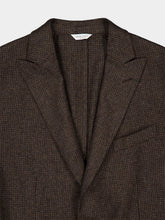 Boglioli Brown Single-Breasted Wool Blazer