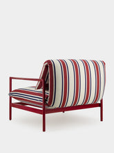 Nalu Living Armchair in Red Stripes | PDP - Fashion Clinic