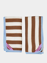 La DoubleJ Set Of 2 Riviera Large Napkins