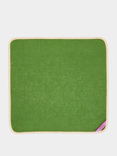 La DoubleJ Set Of 2 Green Rainbow Large Napkins