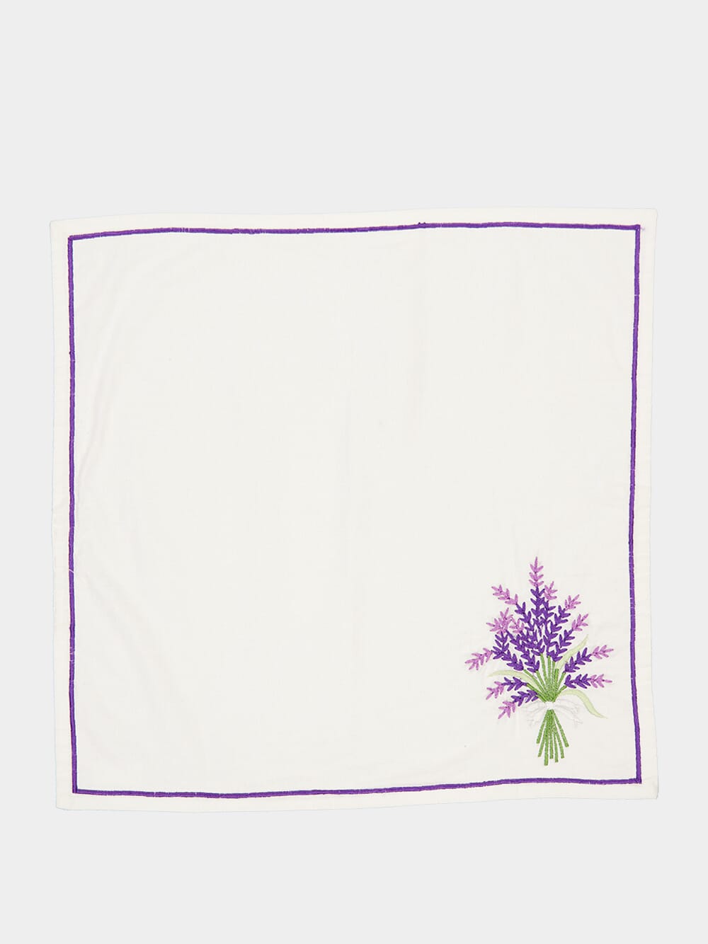 Embroidered napkin