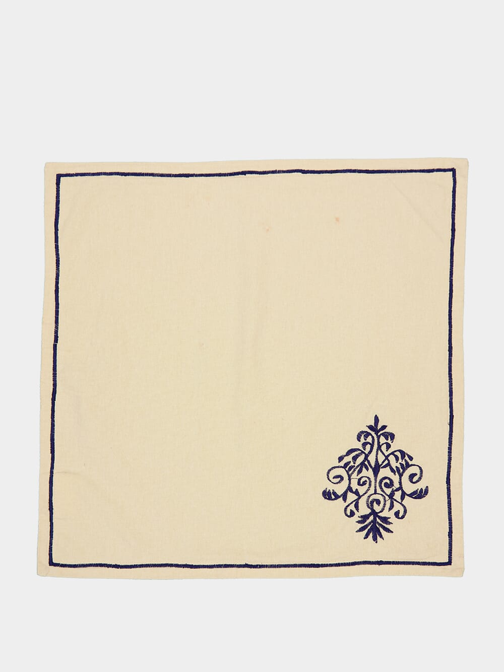 Embroidered napkin