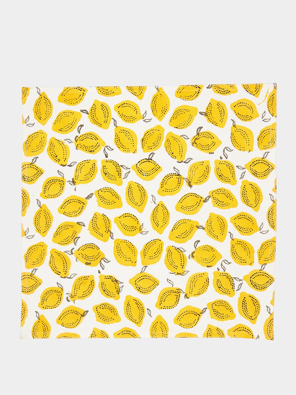 Citrus Print Cotton Napkin