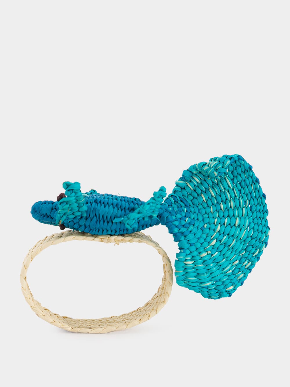 Aquamarine Ballerina Fish Napkin Ring