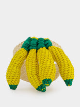 Coro Cora Yellow Toquilla Palm Bananas Napkin Ring