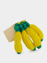 Coro Cora Yellow Toquilla Palm Bananas Napkin Ring