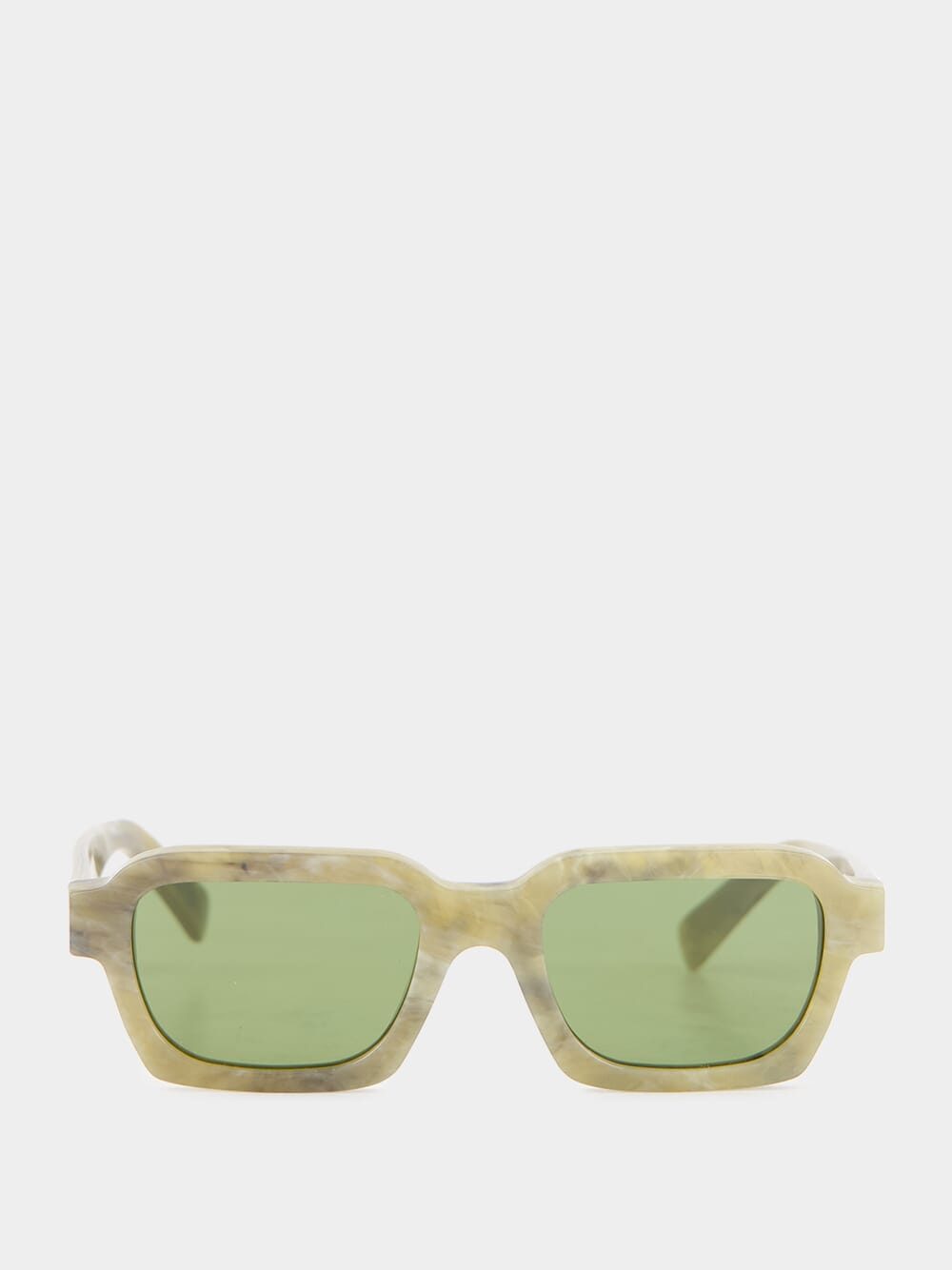 Caro Roccia Green Sunglasses