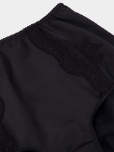 Black Satin Lace Briefs | PDP - Fashion Clinic