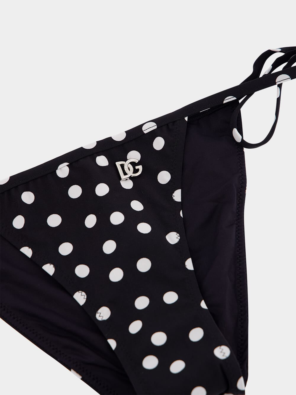 Polka-Dot Triangle Bikini