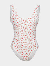 Dolce & Gabbana Rose Print One-Piece Swimsuit
