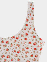 Dolce & Gabbana Rose Print One-Piece Swimsuit