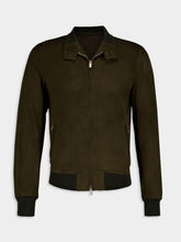 Boglioli Zip-Up Suede Leather Jacket