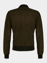 Boglioli Zip-Up Suede Leather Jacket