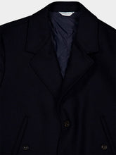Boglioli Blue Wool-Cashmere Buttoned Jacket