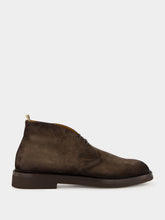 Officine Creative Dude Flexi 004 Brown Suede Chukka Boots