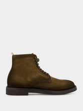Officine Creative Hopkins Flexi 203 Taupe Suede Boots